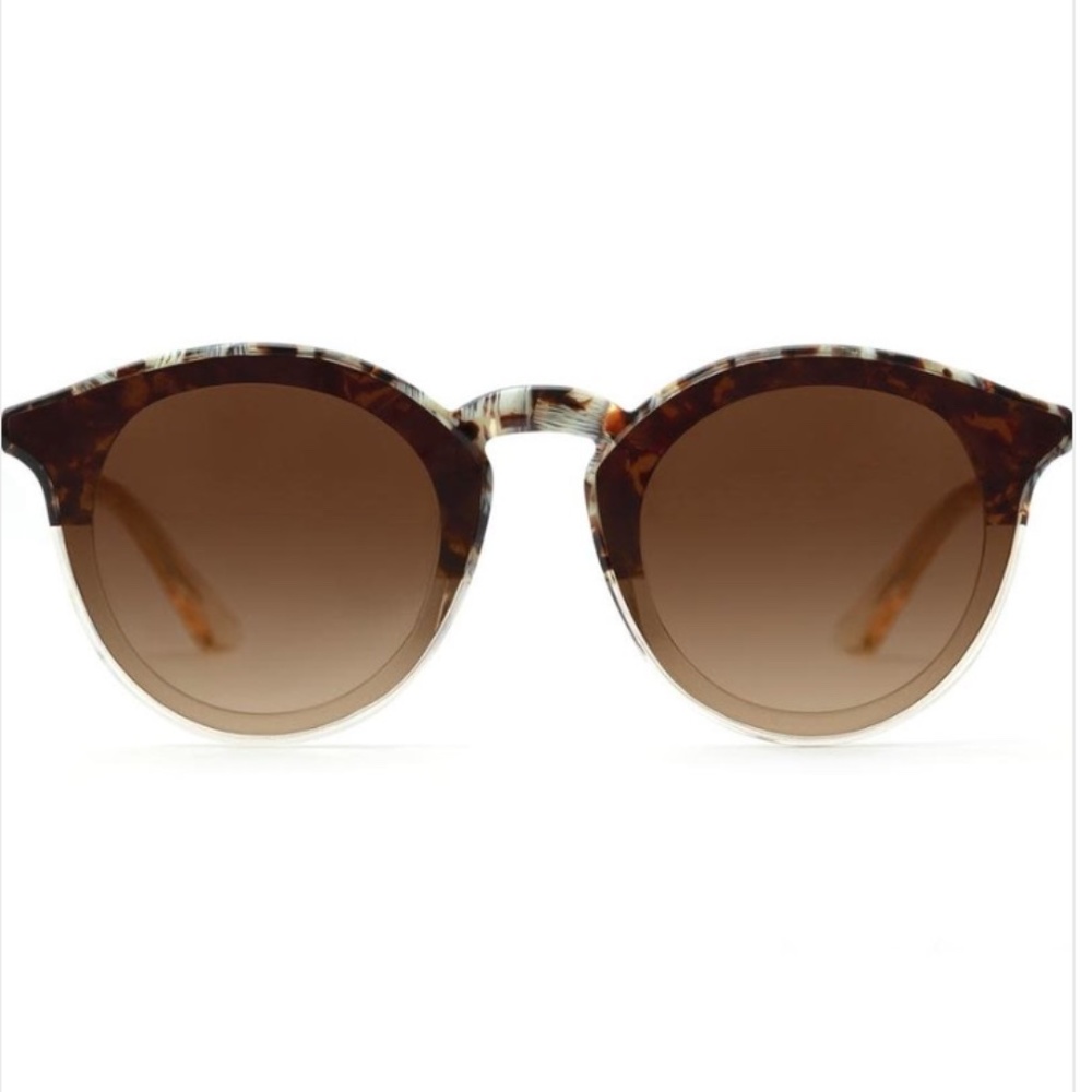 New Krewe Collins Nylon Sunglasses in Torta to Haze